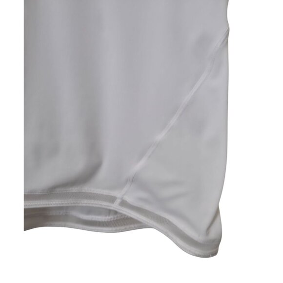 Lululemon Into the Sun White Short Sleeve Athleisure Short Sleeve Tee Top Sz 8 - Picture 7 of 9